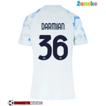 Ženske Nogometnih dresov Inter Milan Matteo Darmian #36 Gostujoči 2025-26 Kratki rokavi